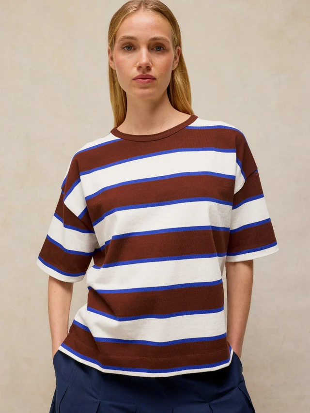 Gestreiftes T-Shirt Kat