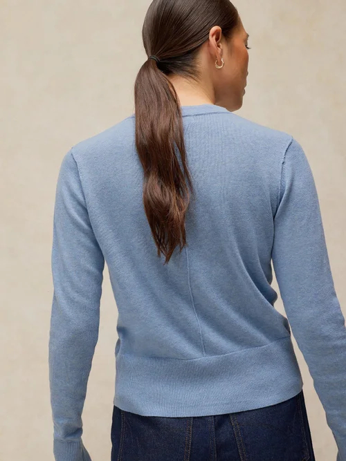 Cardigan Lois - Mid Blue - 50/R Bild 4