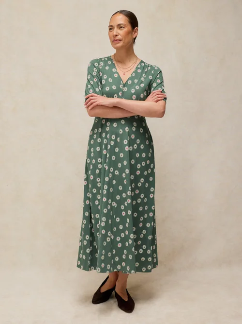 Jerseykleid Megan - Green Pr - 50/R Bild 1