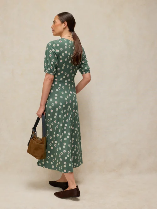 Jerseykleid Megan - Green Pr - 50/R Bild 4