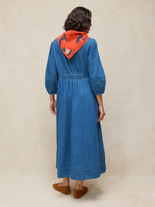 Jeanskleid Krystin - Mid Denim - 46/R Bild 4