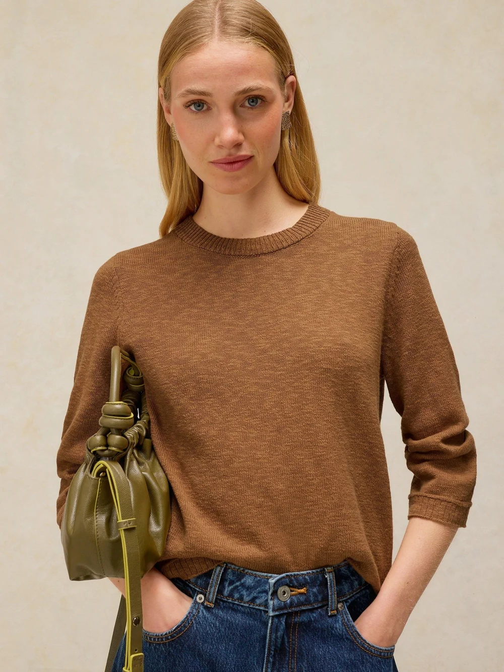 Pullover Betsy - Lgt Brown - 48 Bild 1