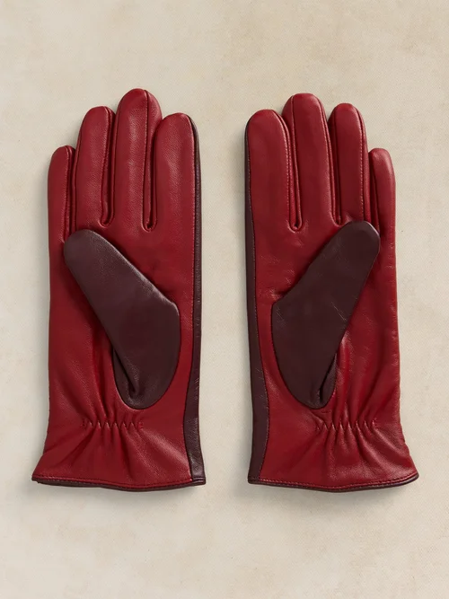 Lederhandschuhe Sasha - Plum Mlt - S/M Bild 3