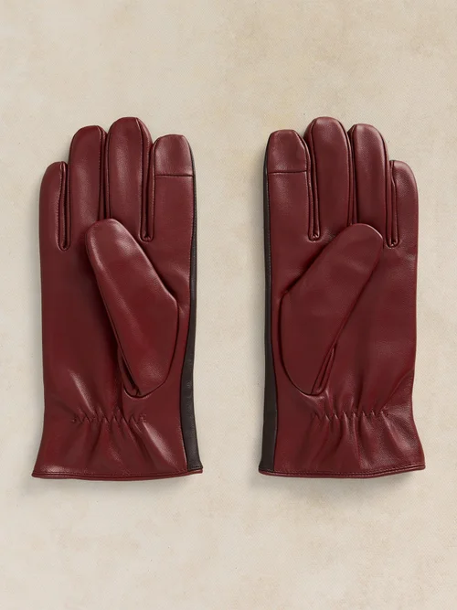 Lederhandschuhe Luke - Brown Mlt - S/M Bild 3