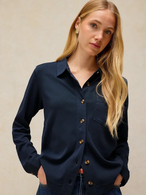 Bluse Imogen - Dark Navy - 48 Bild 3