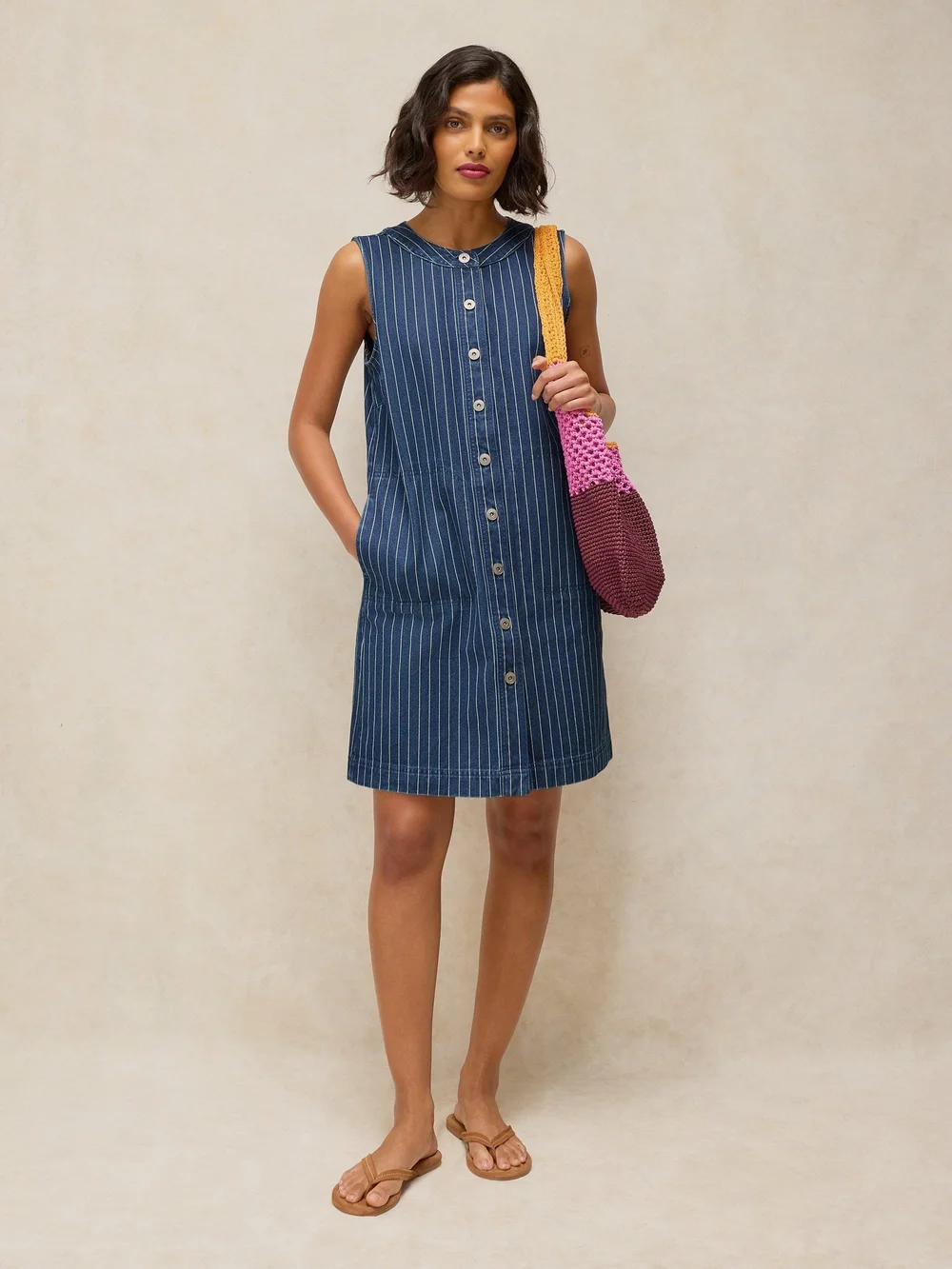 Jeansetuikleid Millie - Denim Mlt - 52/R Bild 1