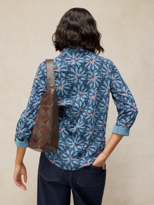 Jerseybluse Annie - Navy Multi - 48 Bild 4