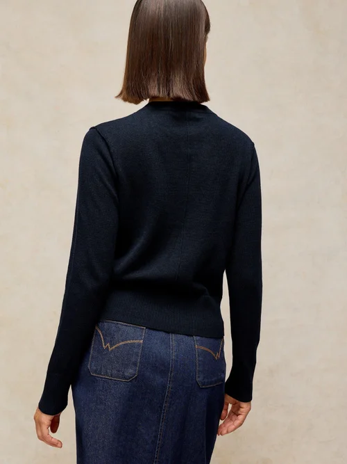 Cardigan Lois - Dark Navy - 48 Bild 4