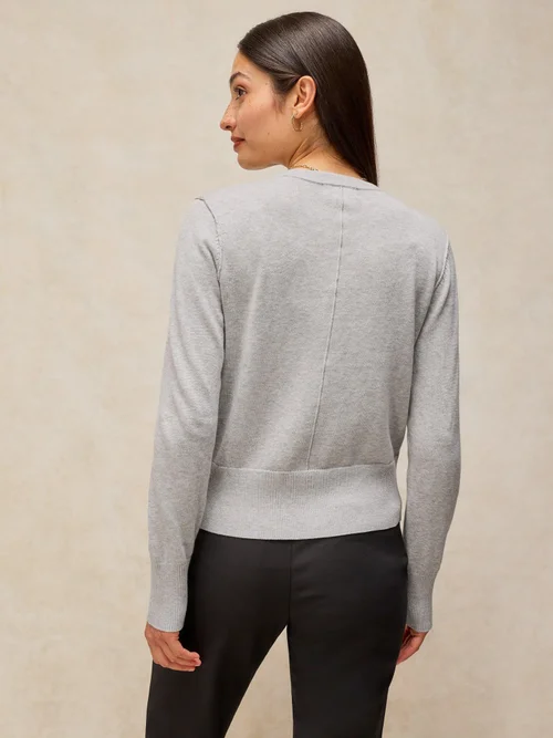 Cardigan Lois - Grey Marl - 52 Bild 4
