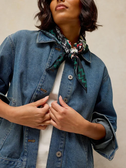 Jeansjacke Eva - Mid Denim - 52/R Bild 3