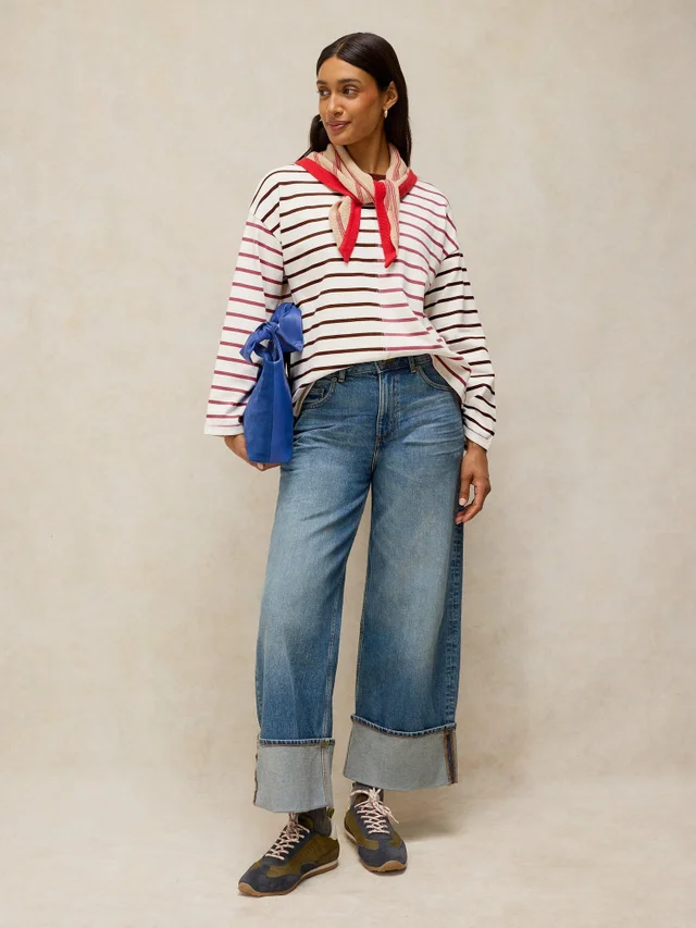Gestreiftes Langarmshirt Kim
