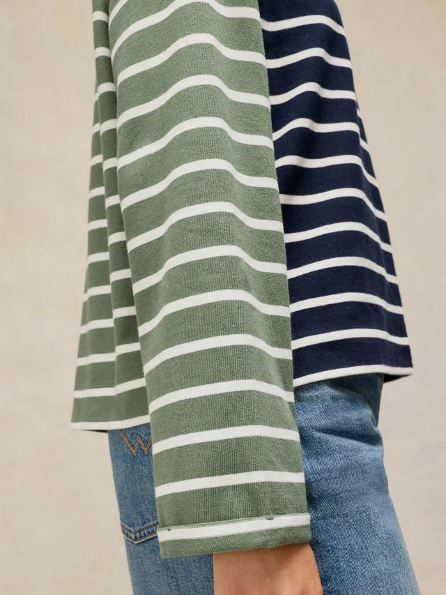 Gestreiftes Langarmshirt Kim