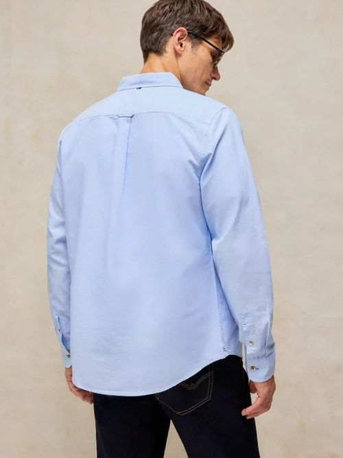 Oxfordhemd Bruton - Chamb Blue - XXL/R Bild 4