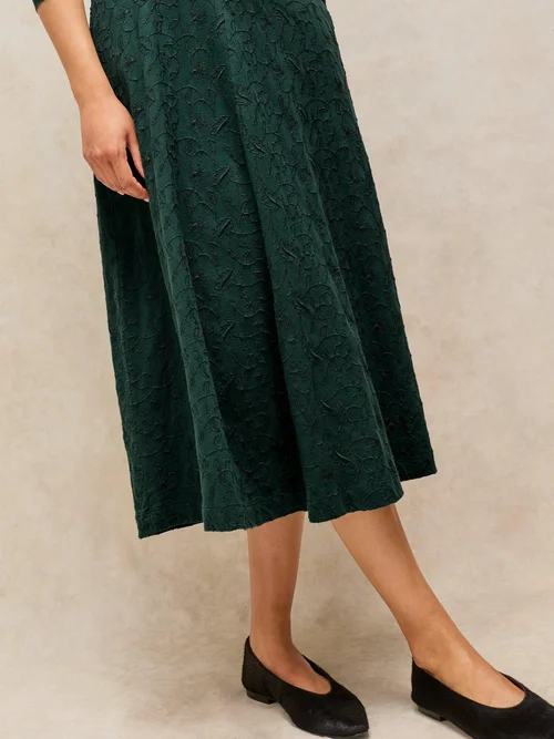 Besticktes Jerseykleid Megan - Dk Green - 52/R Bild 3