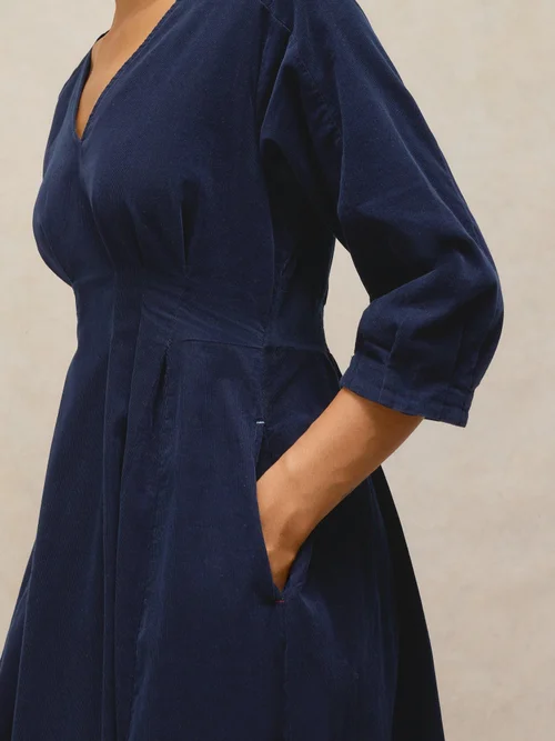 Kordkleid Kate - Dark Navy - 48/R Bild 3