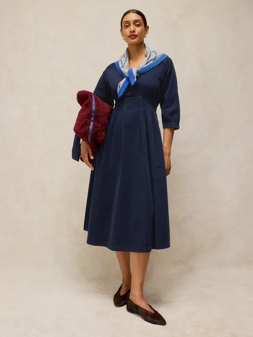 Kordkleid Kate - Dark Navy - 48/R Bild 1