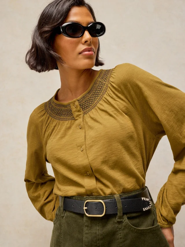 Stickbluse Suzie