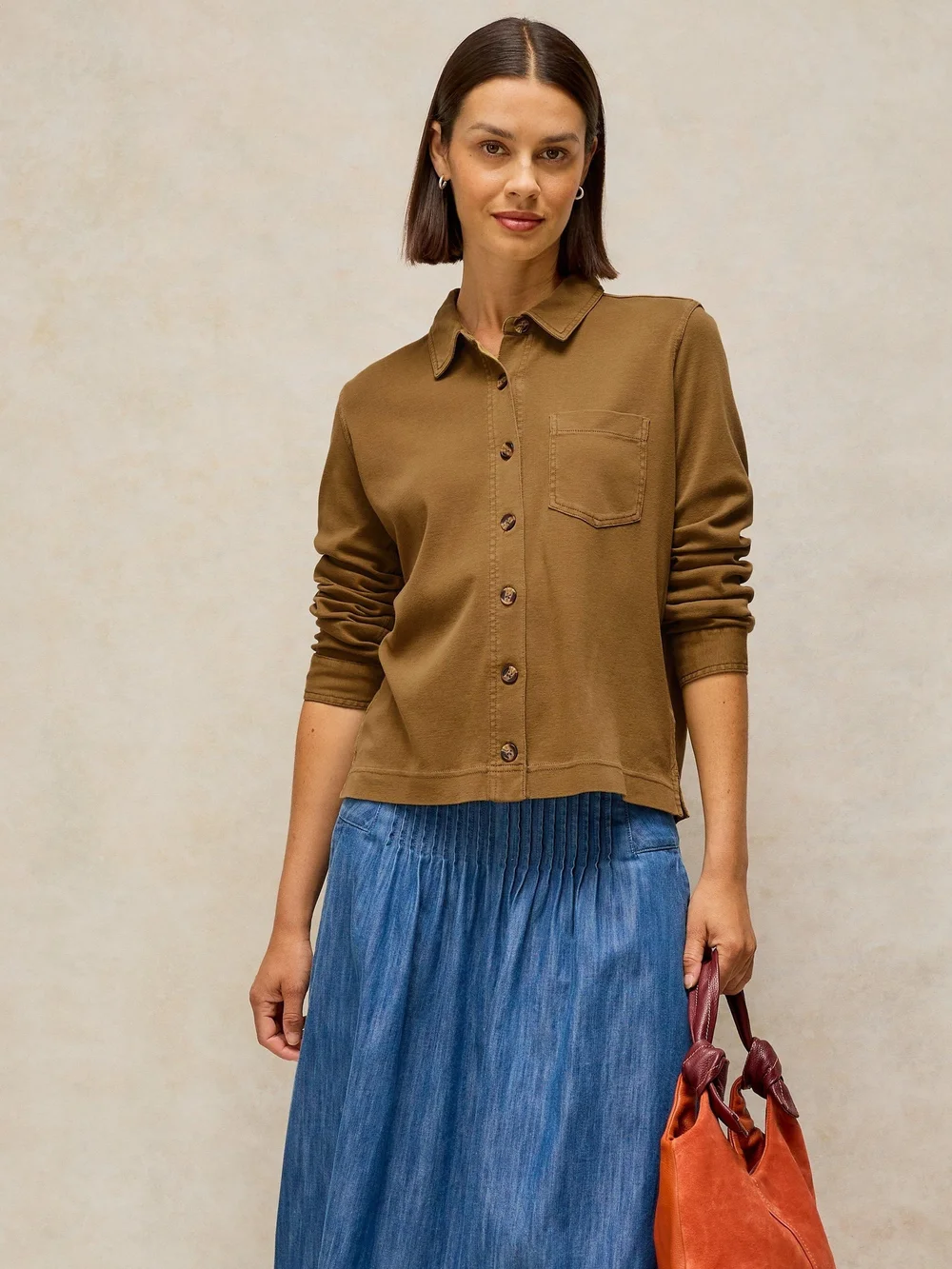 Bluse Imogen - Khaki Grn - 52 Bild 1