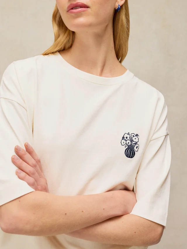 Besticktes T-Shirt Katya