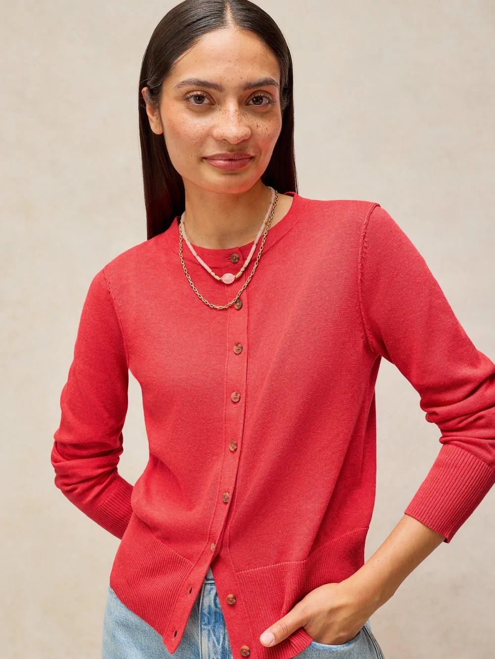 Cardigan Lois - Brt Red - 52 Bild 1