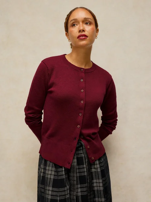 Cardigan Lois - Dk Plum - 52 Bild 2