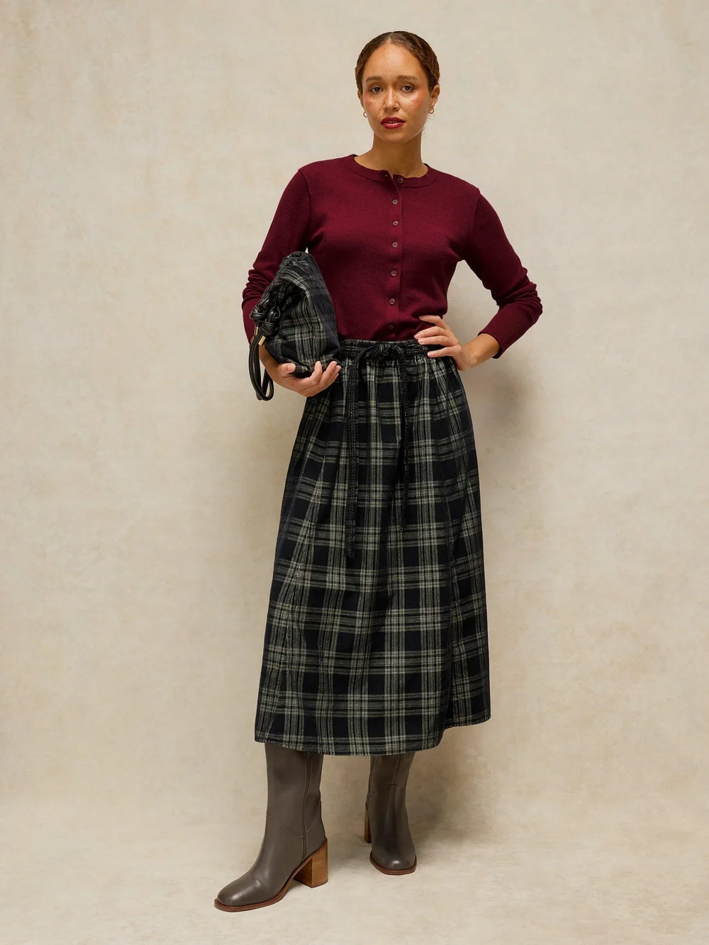 Cardigan Lois - Dk Plum - 52 Bild 1