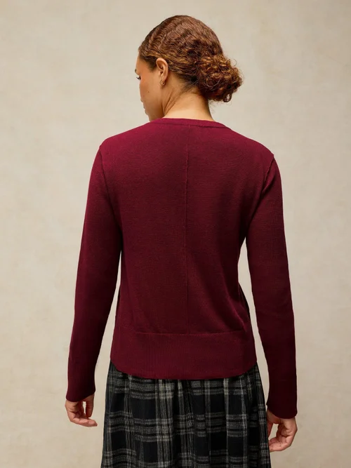 Cardigan Lois - Dk Plum - 52 Bild 4
