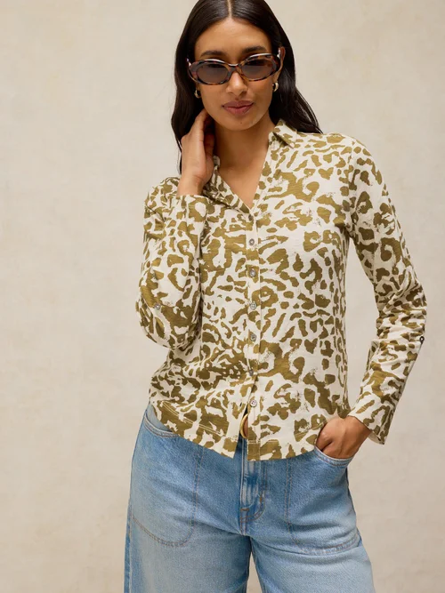 Jerseybluse Annie - Green Pr - 48 Bild 2