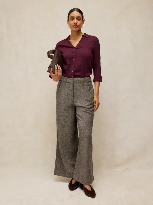 Bluse Annie - Dk Plum - 48 Bild 2