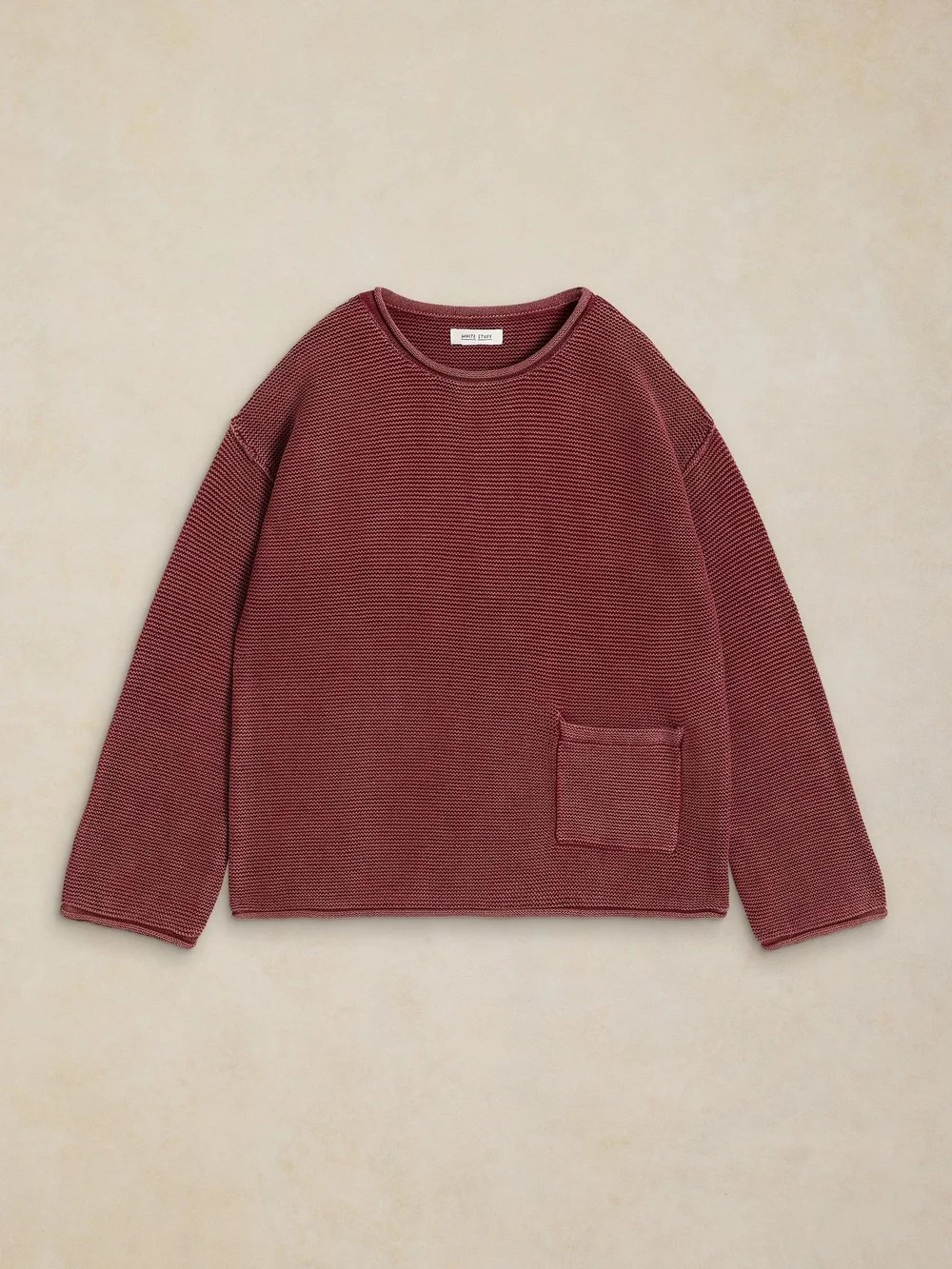Washed Pullover Gigi - Mid Plum - 50 Bild 1