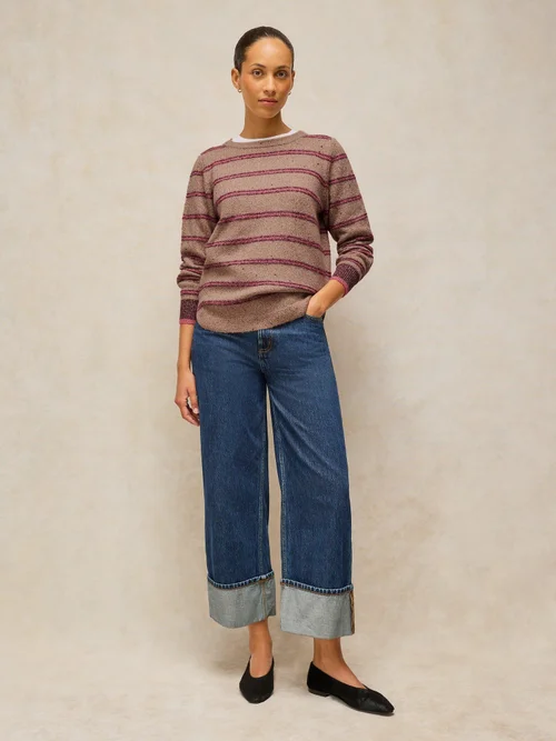 Gestreifter Pullover Talia - Nat Mlt - 50 Bild 1