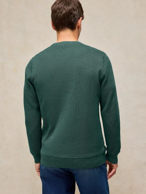Pullover Attadale mit Rundhalsausschnitt - Dk Green - XXL/R Bild 4