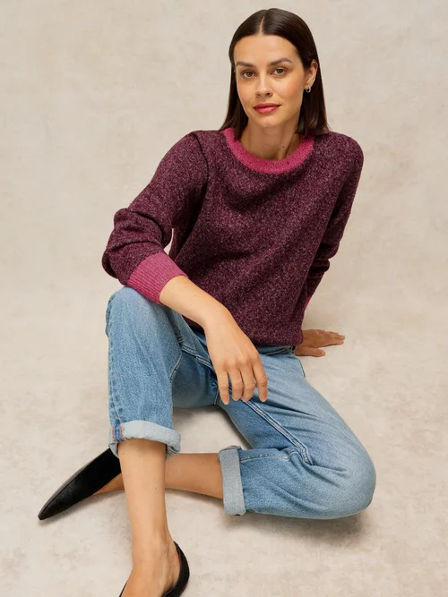 Pullover Talia - Plum Mlt - 50 Bild 1