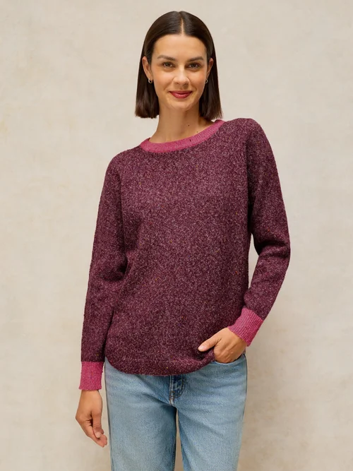 Pullover Talia - Plum Mlt - 50 Bild 3