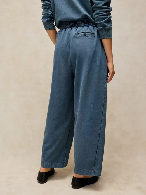 Barrel-Jogginghose Ashley - Dk Blue - 52/R Bild 4