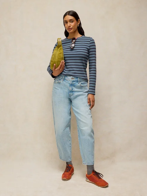 Langarmshirt Sadie mit Streifen - Blue Mlt - 52 Bild 1