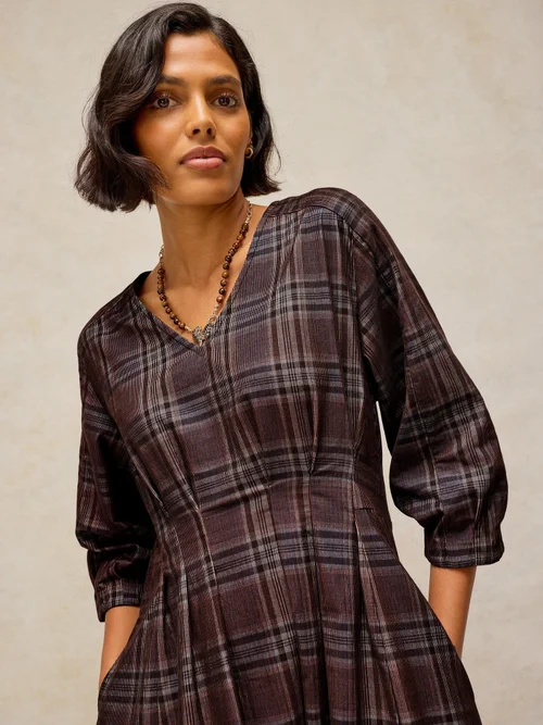 Kordkleid Kate - Brown Mlt - 52/R Bild 3
