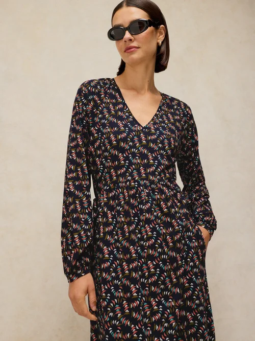Jerseykleid Harper - Navy Multi - 52/R Bild 3