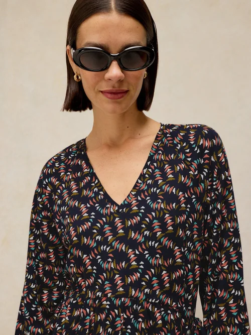 Jerseykleid Harper - Navy Multi - 52/R Bild 2