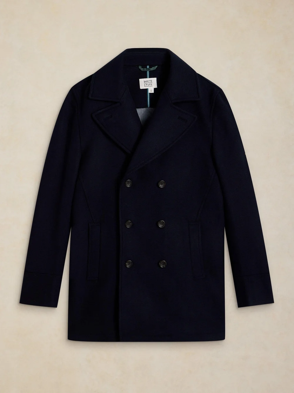Mantel Hadley aus Wollmischung - Dark Navy - XXXL Bild 1