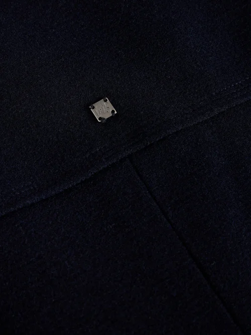 Mantel Hadley aus Wollmischung - Dark Navy - XXXL Bild 2