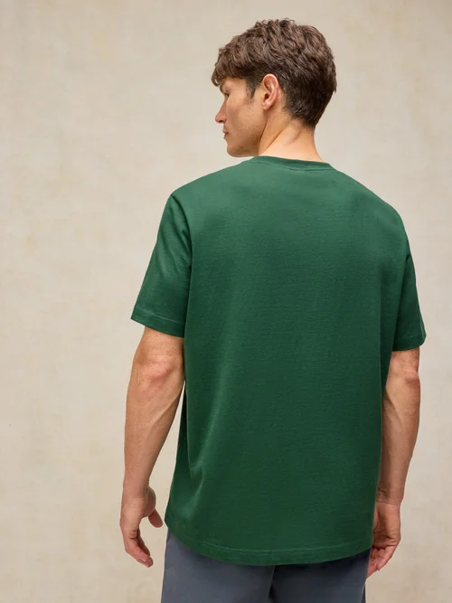 Besticktes T-Shirt Horsham - Green Mlt - XXL/R Bild 4