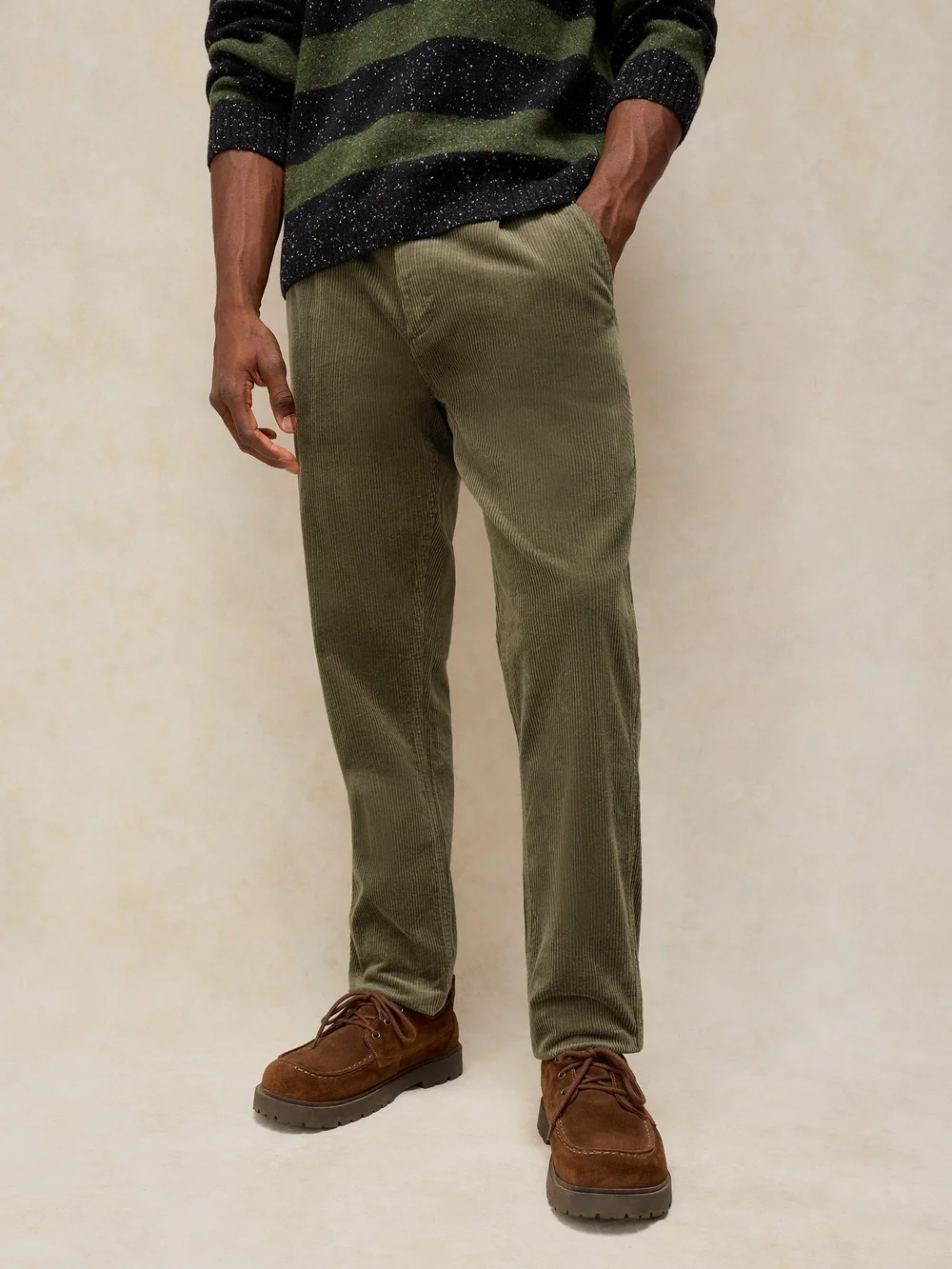 Kordhose Kimber - Khaki Grn - 38/R Bild 1