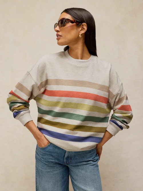 Gestreiftes Sweatshirt Cleo - Nat Mlt - 52 Bild 2