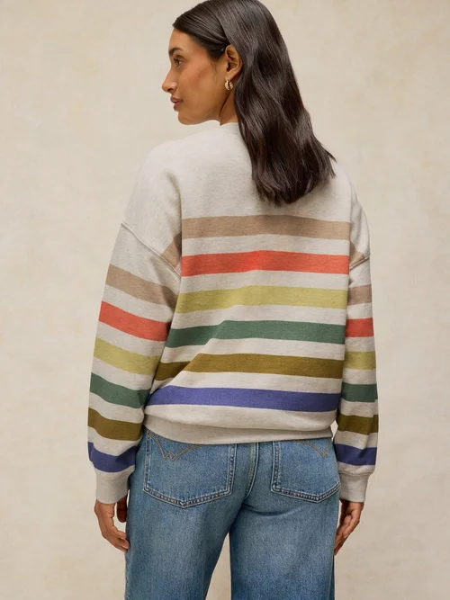 Gestreiftes Sweatshirt Cleo - Nat Mlt - 52 Bild 4