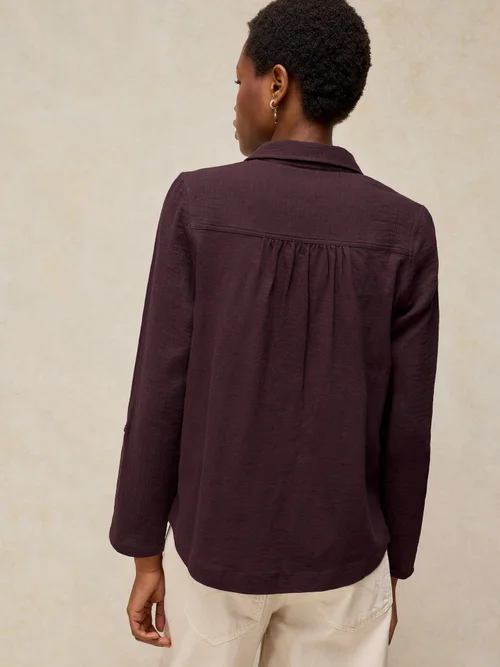Bluse Annie - Dk Brown - 48 Bild 4