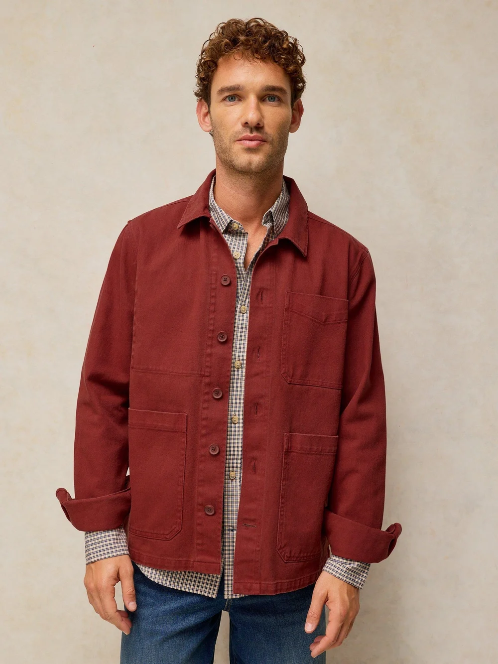 Workwear Jacke Westgate - Dk Red - XXXL Bild 1