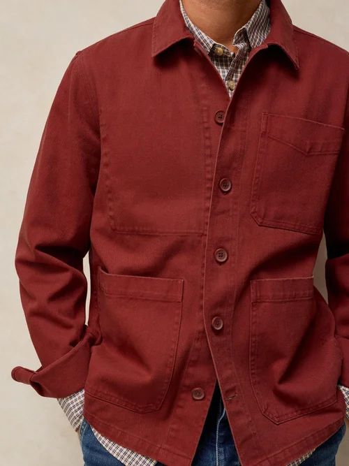 Workwear Jacke Westgate - Dk Red - XXXL Bild 3