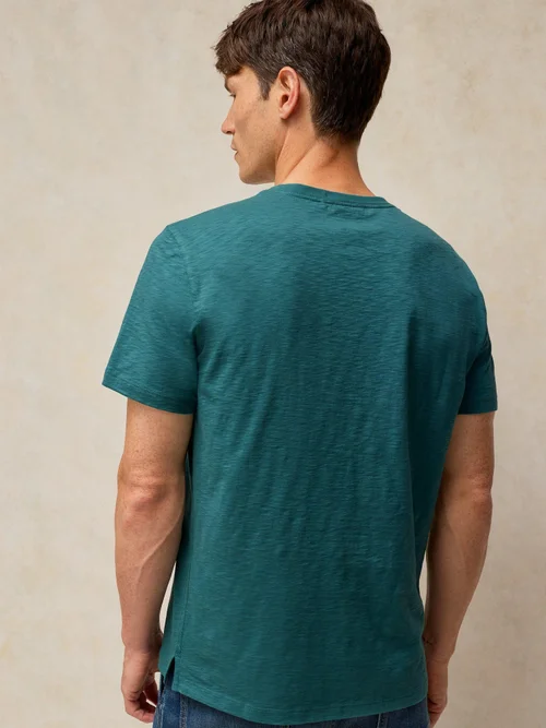 T-Shirt Abersoch mit Grafik - Teal Pr - XXXL/R Bild 4