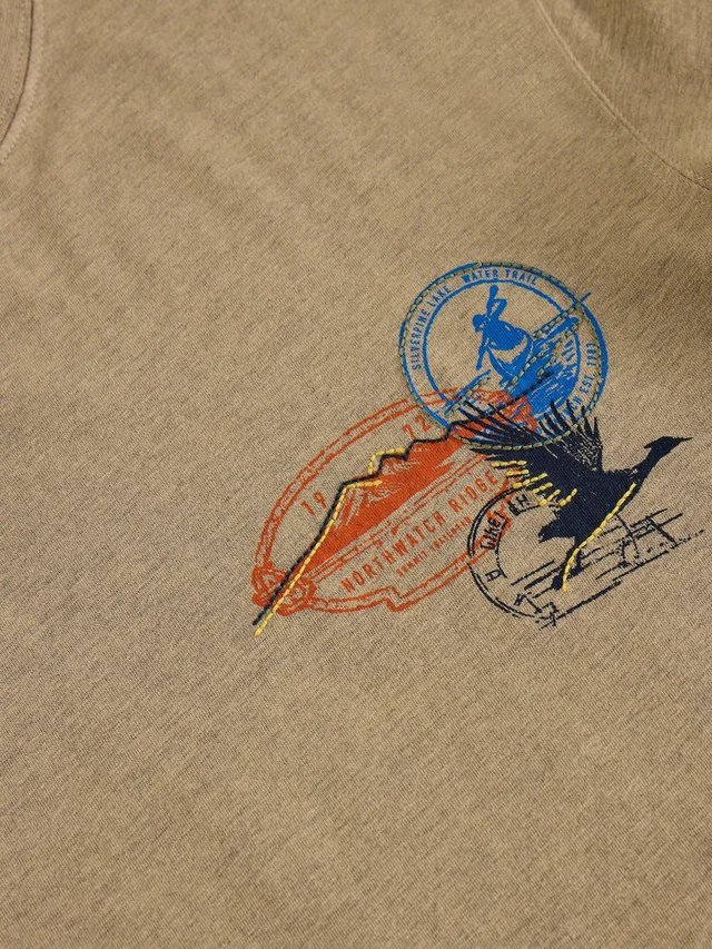 T-Shirt Abersoch mit Stickerei